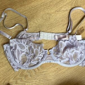 Savage x super sexy  34c lavender lace underwire bra